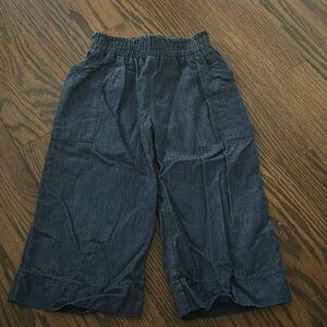 Mabo cropped chambray pants